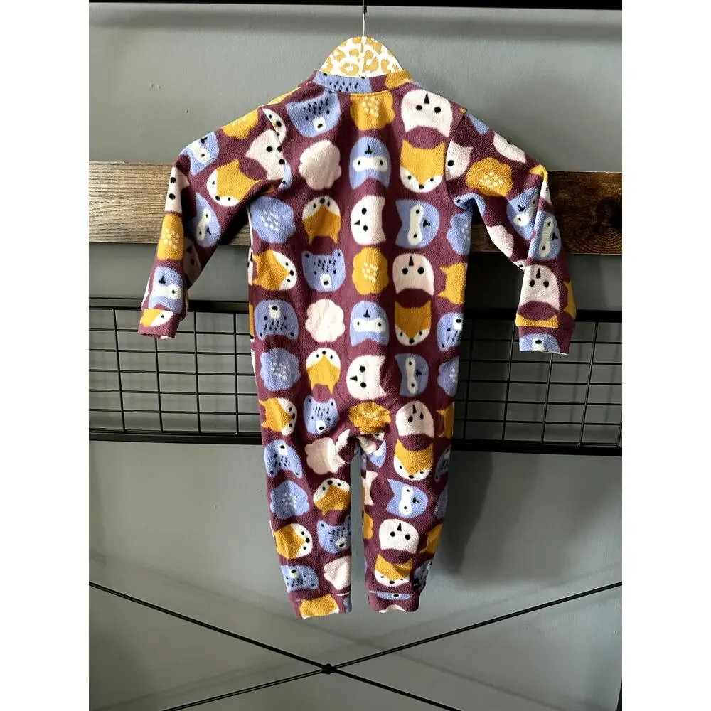 Tea Fleece One Piece Sleeper | Size 18-24 Months